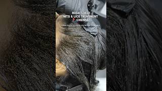 Lice amp Nits treatment 💯Safe nd Natural📍Chennai liceremovalheadlicetreatmentheadlicelicetreatment [upl. by Artenahs]