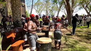 African Kenyan Entertainers Taita Dancers amp Drummers Ignite the Kenyan Coast with Electric Energy [upl. by Wymore]