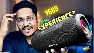 কমদামে সেরা স্পিকার  Awei Y669 portable mini Bluetooth speaker  awei [upl. by Yuria]