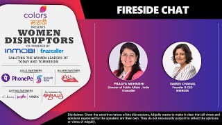 Women Disruptors 2022  Fireside Chat  Pragya Mehrishi in conversation with Sairee Chahal [upl. by Damle374]