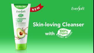 EversoftOrganicCleansers Skinloving Cleansers for Naturally Healthy Skin ENG [upl. by Esilanna]