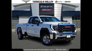 2025 GMC Sierra2500HD 4WD Regular Cab Long Bed Pro CA Temecula Escondido Carlsbad Fallbrook [upl. by Pentheas]