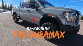 DeBadging the Duramax [upl. by Herriott882]