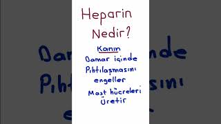 Heparin nedir [upl. by Angelis445]