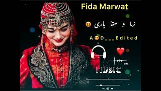 Fida Marwat new songsPashto song 2023زما و ستا یاری🎵🎵🎵🎧🎧🎧❤️❤️❤️😍😍 [upl. by Adnocahs]