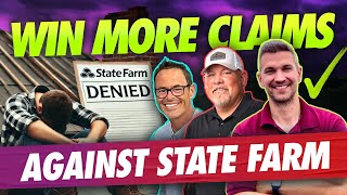 How to Get a State Farm Roof Claim Approved w Dan Walrack John Senac amp Chad Michael [upl. by Muncey]