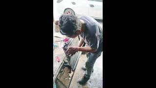 how to cleaning radiator toyota vios [upl. by Nyhagen]