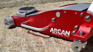 Arcan HJ 2000 2 Ton Floor Jack Review [upl. by Meelas665]