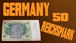 GERMANY 50 REICHSMARK [upl. by Willa]