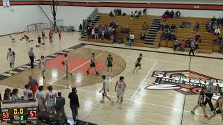 Richland Center vs Wisconsin Heights High School Mens Varsity Basketball [upl. by Avrenim]