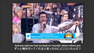 LIVE Maroon 5 Maps日本語訳・歌詞 [upl. by Barthelemy]