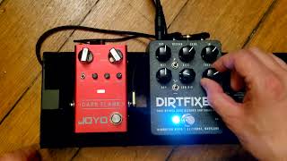 Dirt Lab  DIRTFIXER Vs JOYO DARK FLAME Carcass cover [upl. by Raab]