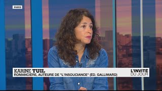 Karine Tuil  quotRomancière je tente à travers l’observation de la société d’enquot [upl. by Anisirhc]