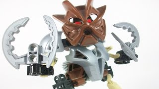 BIONICLE Review  8568 Pohatu Nuva 2002 [upl. by Aierbma]