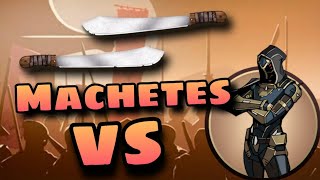 Shadow Fight 2  Shadow Vs May Machetes [upl. by Ayyn]