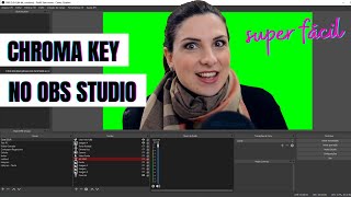 Como fazer CHROMA KEY ao vivo usando OBS Studio  MUITO FÁCIL [upl. by Kapor]