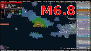 M68 Earthquake hits Cuba  November 10th 2024 [upl. by Keheley]