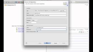 Eclipse  Clone Git Repository with git [upl. by Rhynd54]