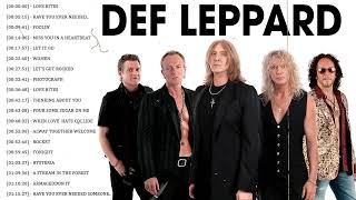 Def Leppard Playlist Of All Songs  Def Leppard Greatest Hits Full Album [upl. by Zalucki570]