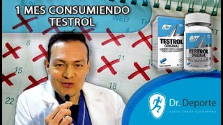 1 MES CONSUMIENDO TESTROL EXPERIENCIA PERSONAL ANÁLISIS MÉDICO [upl. by Hube]