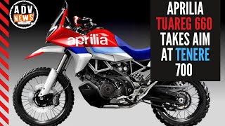 APRILIA TUAREG 660  Will Be Aimed Directly At Tenere 700  ADV NEWS [upl. by Yren556]