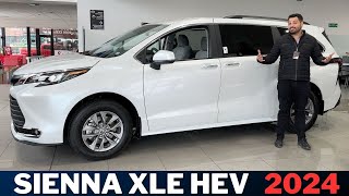 NUEVA TOYOTA SIENNA XLE 2024  La más completa del segmento [upl. by Atiuqehc457]