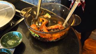 GRAPHIC Cooking Shrimp Alive  Canton China [upl. by Chiles444]