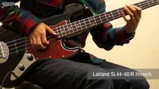 【デジマートNew Gear Showcase】Lakland  SL4460R Hinatch [upl. by Nirra]