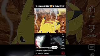 Leon charizard vs Ash pikachu [upl. by Adaurd88]