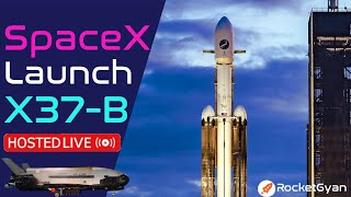 SpaceX Launch Falcon Heavy LIVE  X37B Launch  USSF52 MISSION LIVE [upl. by Aerda]