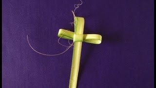 Tutorial Palm Sunday Cross [upl. by Harbison348]