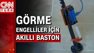 Görme engelliler için akıllı baston [upl. by Wiebmer402]