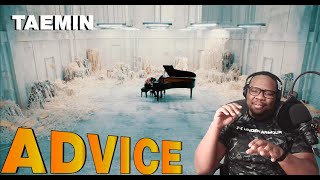 YES TAEMIN I AM A LITTLE CONFUSED  TAEMIN  ADVICE MV  REACTION [upl. by Icats]