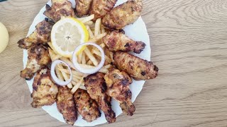 Easy Air Fryer Chicken Wings Recipe [upl. by Ennylhsa318]