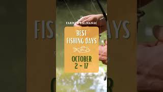 Best Fishing Days October 2024 [upl. by Tenahs]