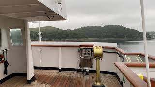 ⛴Hebridean Princess Returns to Oban Scotland [upl. by Ledniahs]