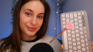 ASMR 😴 Sonidos muy Cosquillosos para dormir susurros tapping brushing [upl. by Nanni]