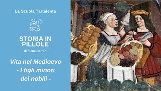 VITA NEL MEDIOEVO  I FIGLI MINORI DEL FEUDATARIO [upl. by Bradstreet737]