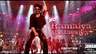 Ramaiya Vastavaiya  jawan movie song  shah rukh khan  Pehle Kiya Chaiyya Chaiyya Re song [upl. by Daffy]