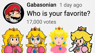 Who Is Your Favorite Princess Peach [upl. by Abbie939]