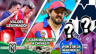 Diego Valdés SALE LLORANDO DE LA CANCHA😢Llega OFERTA MILLONARIA a Chivas🤑MTY VA X 2 CRACKS de CAZ🚨 [upl. by Eenhpad]