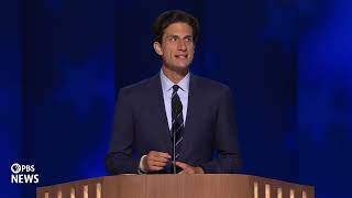 WATCH JFK grandson Jack Schlossberg speaks at Democratic National Convention  2024 DNC Night 2 [upl. by Terbecki]