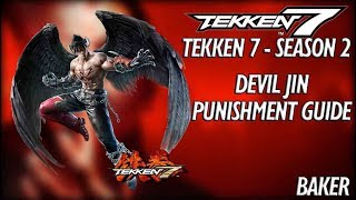 TEKKEN 7  Devil Jin Punishment Guide [upl. by Gunnar]