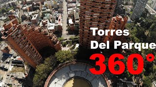 Torres del Parque Bogotá 360 Panorama Rogelio Salmona Drone [upl. by Niret]