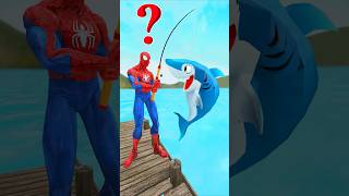 Spiderman challenge fishing vs Joker Venom Scary teacher gta spiderman funnyvideo homemaranha [upl. by Merce]