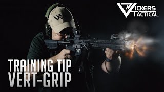 BCM Training Tip  Vert Grip Placement [upl. by Ahseryt]