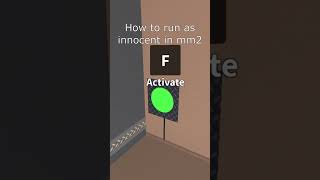 Mm2 innocent run shorts roblox mm2 [upl. by Ahsimet157]