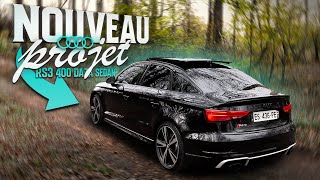 😱 Je vous présente mon NOUVEAU PROJET FOU 💯😍  RS3 400 DAZA SEDAN [upl. by Annwahsal]