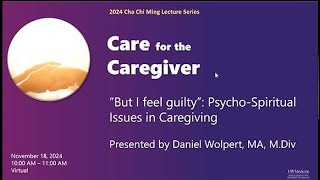 2024 CCM Seminars Care for the Caregiver [upl. by Nivram296]