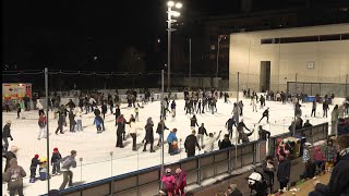 Eislauf unter freiem Himmel im Prinzregentenstadion [upl. by Bohman]